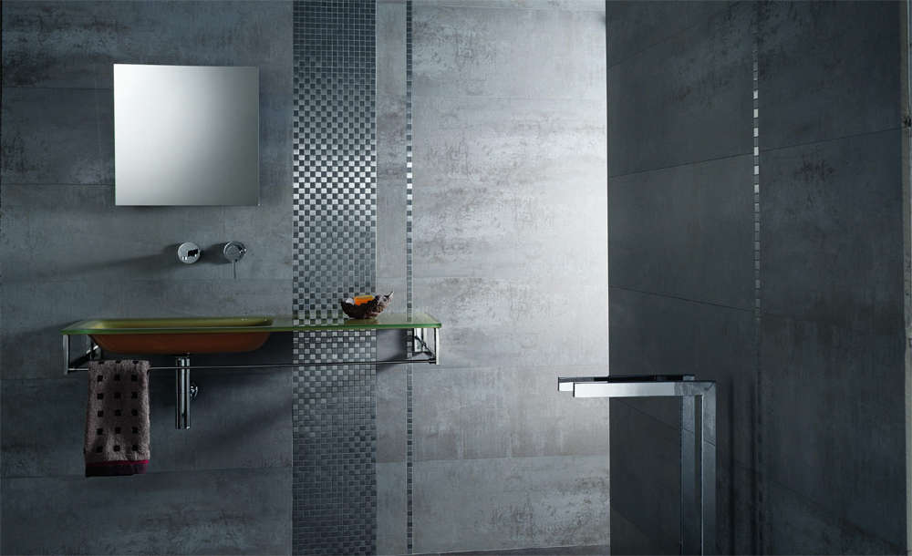 Металлический декор для ванной