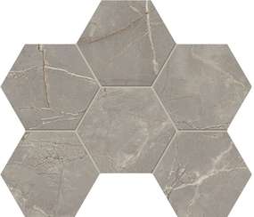 Grey BR03 Hexagon 28.5x25  (285x250)