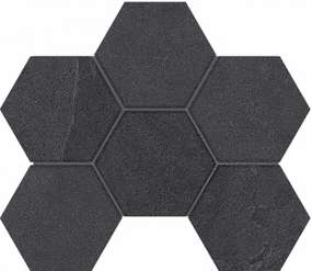 LN04-TE04 Black Hexagon 25x285  (285x250)