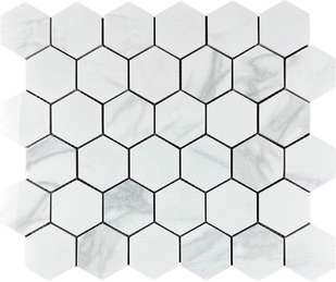Saturio Glacier Mosaic Hexagone  4.8x4.8 (322x309)