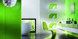 Плитка для ванной Tubadzin Green Pop Colour