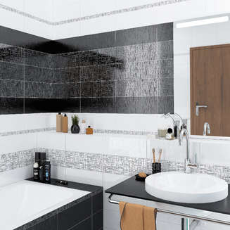Плитка для ванной Alma Ceramica Akkord