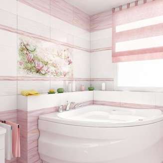 Плитка для ванной Alma Ceramica Медея
