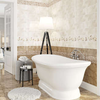 Плитка для ванной Alma Ceramica Stella
