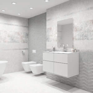 Плитка для ванной Alma Ceramica Victoria