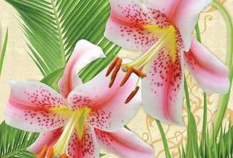 Настенная плитка Belleza Lily
