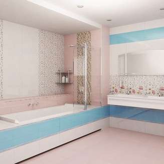 Плитка для ванной Ceradim Floret