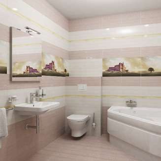 Плитка для ванной Ceramica Classic Castle