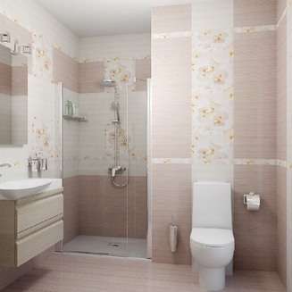 Плитка для ванной Ceramica Classic Damasc