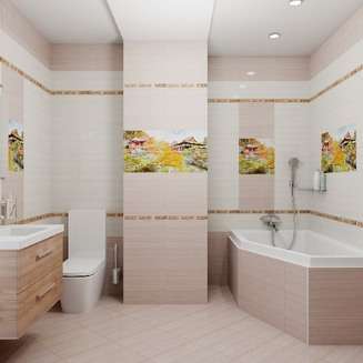 Плитка для ванной Ceramica Classic Japan