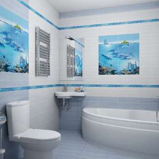 Плитка для ванной Ceramica Classic Ocean Deep