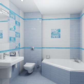 Плитка для ванной Ceramica Classic Water