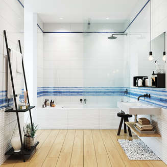 Плитка для ванной Cersanit Santorini