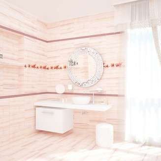 Плитка для ванной Cersanit Vanilla