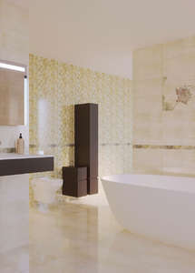 Плитка для ванной Global Tile Floretta
