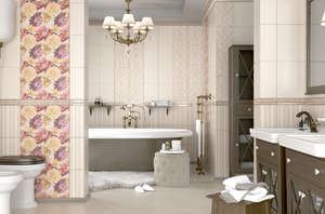 Плитка для ванной Golden Tile Gobelen