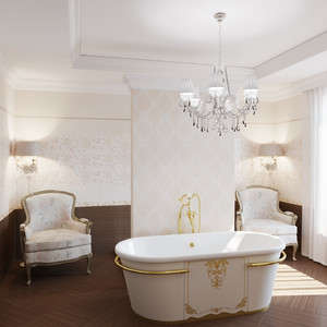 Плитка для ванной Gracia ceramica Fabric