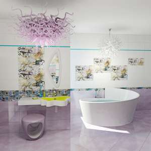 Плитка для ванной Gracia ceramica Fantasy