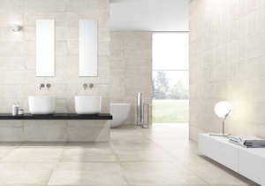 Плитка для ванной Ibero Materika White 90x45