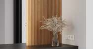 Wood Canarium Almond Stripes (<!--#size-->)