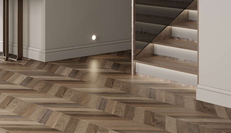 Коллекция Wood Latina Brown Chevron M
