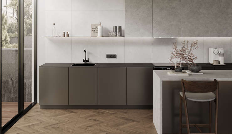 Коллекция Wood Latina Brown Chevron