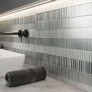 Плитка для ванной Mei Concrete Stripes