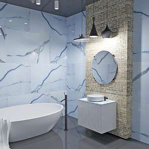Керамогранит Tile Kraft Statuario Pearl Glossy