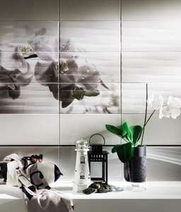 Плитка для ванной Tubadzin Maxima black&white