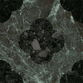 41Зеро42 Dandy Pin Green  Black 18.6x18.6