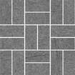 SG176/002 Декор керамогранит Kerama Marazzi Ньюкасл серый темный мозаичный 30*30 декор (300x300)