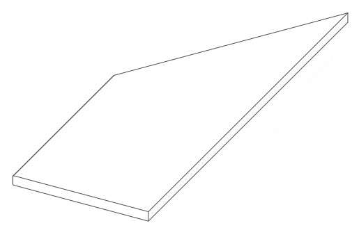 Atlas Concorde Drift Grey Lineare Angolo Sx