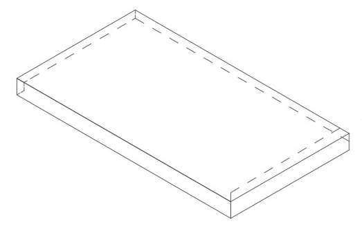 620070001831 Керамогранит Ступень Atlas Concorde Drift Grey Scalino Angolo Sx 33x60 (600x330)