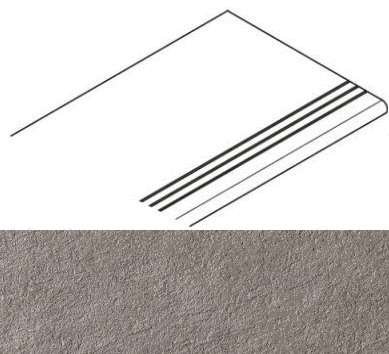 Atlas Concorde Landstone Night Gradino Lineare Angolo Sx