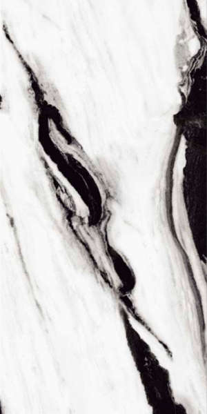 R0004-GL Керамогранит AVS Black Panda полированный 600x1200 (600x1200)