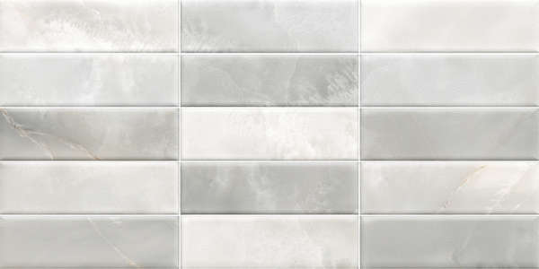 TWA3060AZM17 Плитка настенная Alma Ceramica Azimut матовая рельефная 300x600x7.5 (600x300)