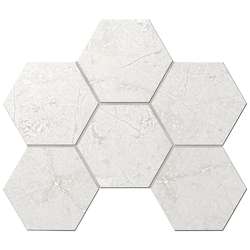 Мозаика Ametis by Estima Мозаика MA01 Marmulla Hexagon неполированная 25x28.5 (285x250)