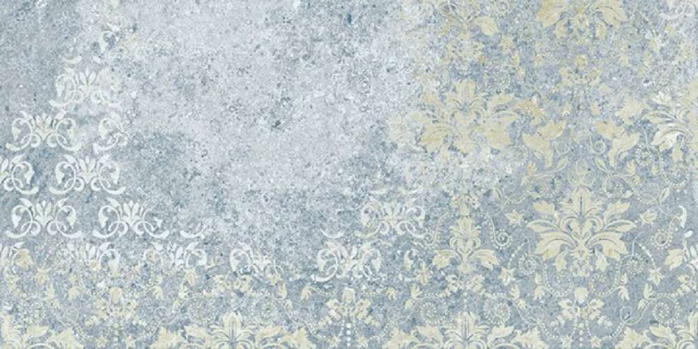 Керамогранит Aparici Bohemian Blue Natural 49,75х99,55 (1000x500)