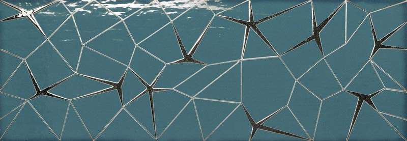 Декор настенный Ape A033470 DECOR LINK TURQUOISE 31.6X90 (900x316)