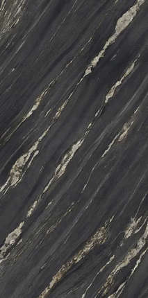 Ariostea Ultra Marmi Tropical Black Lucidato Shiny Ls 300x150 6mm
