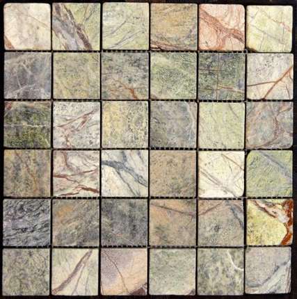 Art&Natura Mosaico Marble Mosaic Rain Forest Green