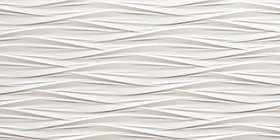 8DMW Плитка настенная Atlas Concorde (Италия) 3D Wall WIND WHITE MATT 40x80 (800x400)