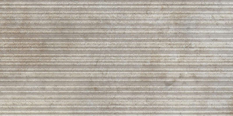 8A3C Плитка настенная Atlas Concorde (Италия) Aix 3D Row Cendre 40x80 (800x400)