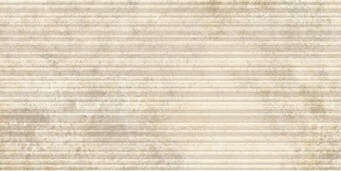 8A3B Плитка настенная Atlas Concorde (Италия) Aix 3D Row Blanc 40x80 (800x400)