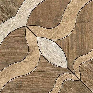 ANIT Панно настенное Atlas Concorde (Италия) Axi Brown Chestnut Rosone Mini 45x45 (450x450)