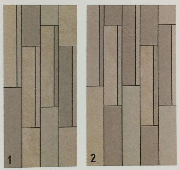 A19V Керамогранит Atlas Concorde (Италия) Canone Inverso 2 (Consists in 2 modules) 59x59 (590x590)