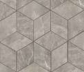 ADVO Мозаика Atlas Concorde (Италия) Marvel Grey Fleury Mos. Esagono Lapp 30х35 (350x300)