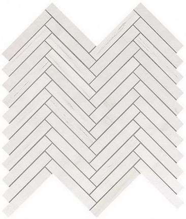 Атлас Конкорд (Италия) Marvel Stone Bianco Dolomite Herringbone Wall