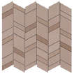 9MCR Мозаика Atlas Concorde (Италия) MEK ROSE MOSAICO CHEVRON WALL 30,5x30,5 (305x305)
