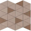 9MDR Мозаика Atlas Concorde (Италия) MEK Rose Mosaico Diamond Wall 30,5x30,5 (305x305)